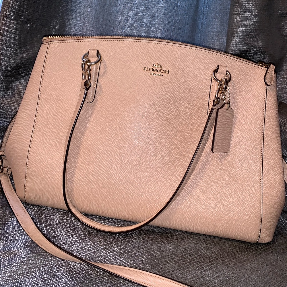 Coach Pebble Leather Cross Body Bag